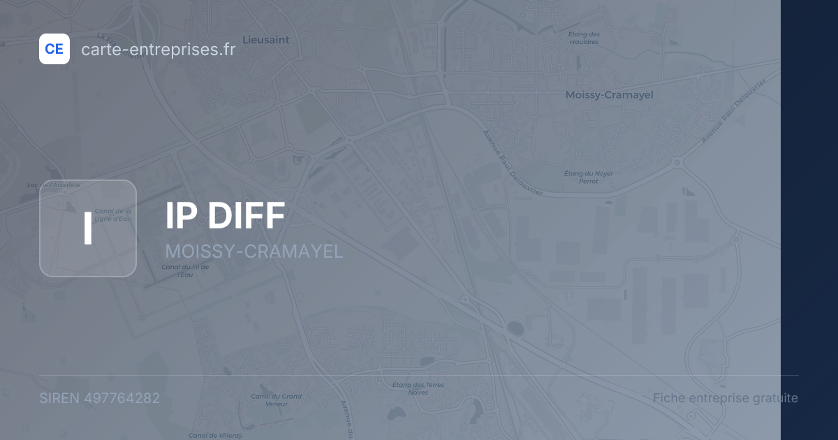 IP DIFF — 497764282 — fiche entreprise