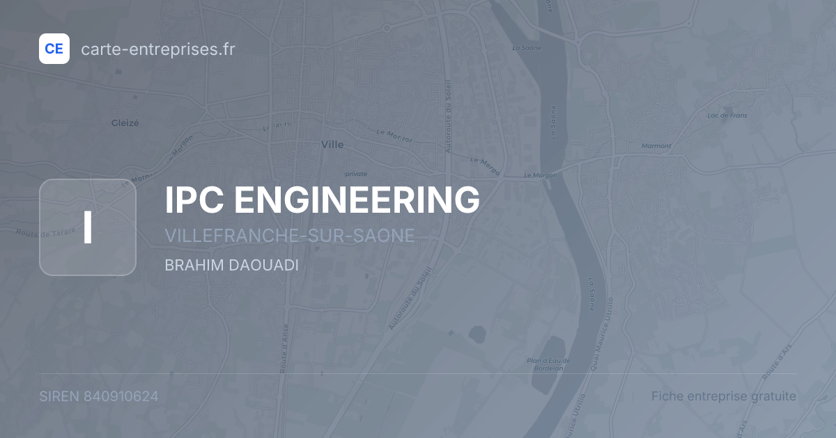 IPC ENGINEERING — 840910624 — fiche entreprise