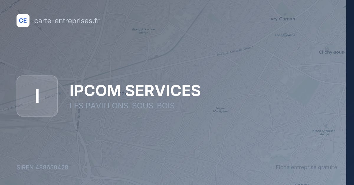 IPCOM SERVICES — 488658428 — fiche entreprise