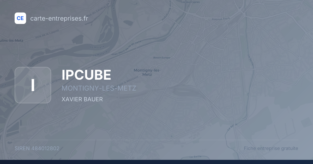 IPCUBE — 484012802 — fiche entreprise