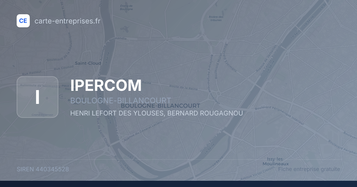 IPERCOM — 440345528 — fiche entreprise