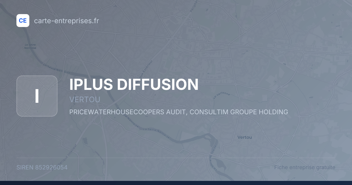 IPLUS DIFFUSION — 852926054 — fiche entreprise