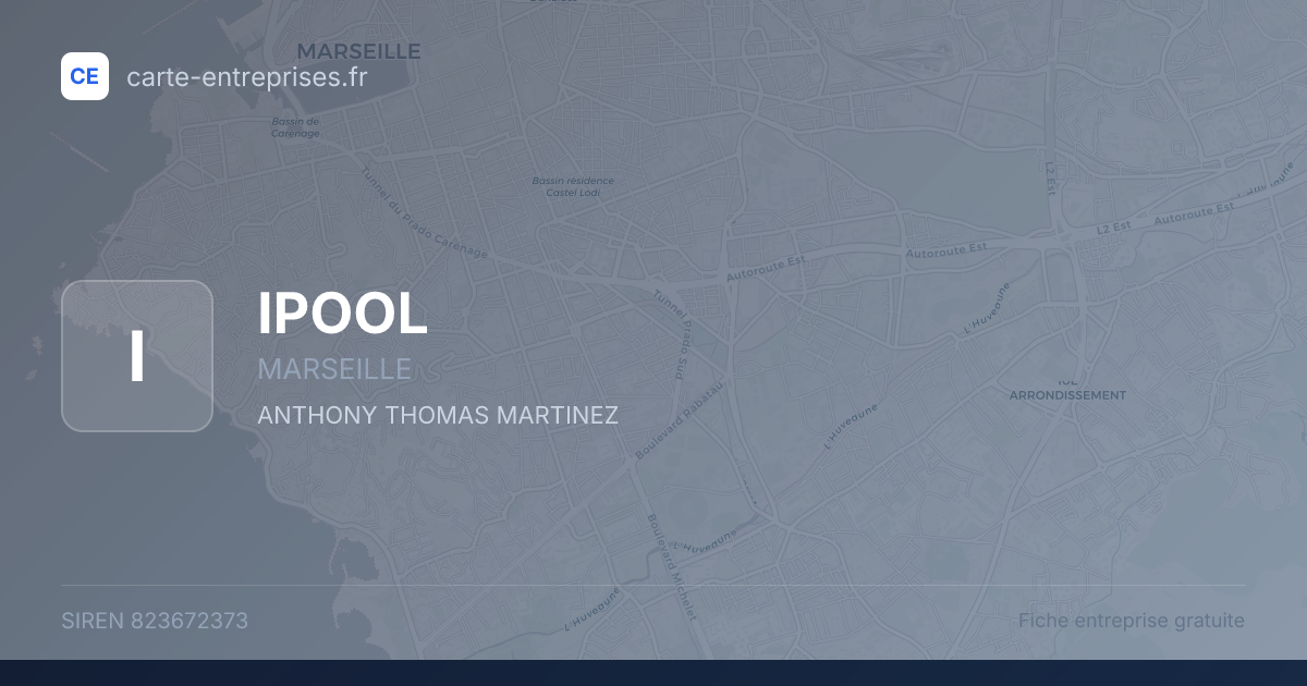 IPOOL — 823672373 — fiche entreprise
