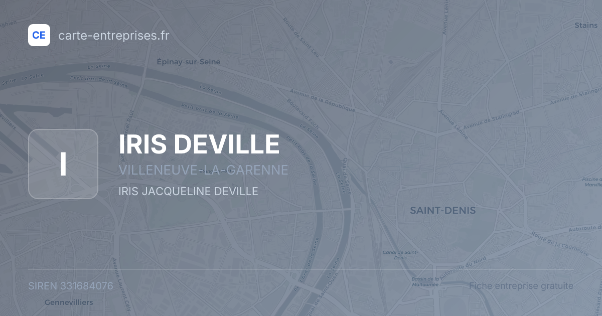 IRIS DEVILLE — 331684076 — fiche entreprise