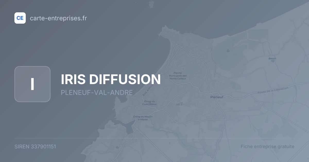 IRIS DIFFUSION — 337901151 — fiche entreprise