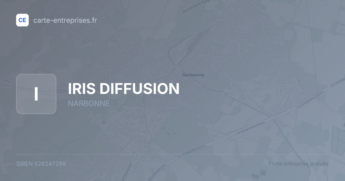 IRIS DIFFUSION — 528247299 — fiche entreprise