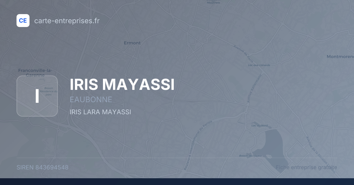 IRIS MAYASSI — 843694548 — fiche entreprise