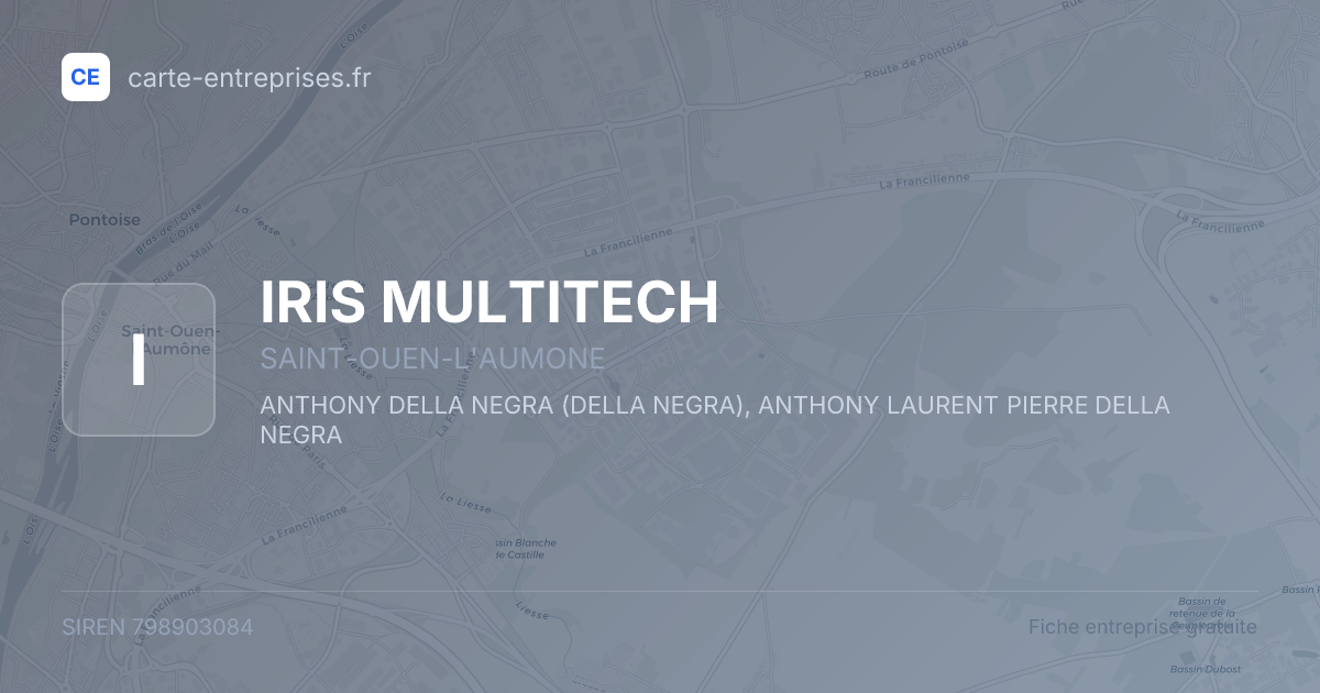 IRIS MULTITECH — 798903084 — fiche entreprise