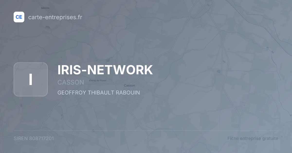 IRIS-NETWORK — 808717201 — fiche entreprise