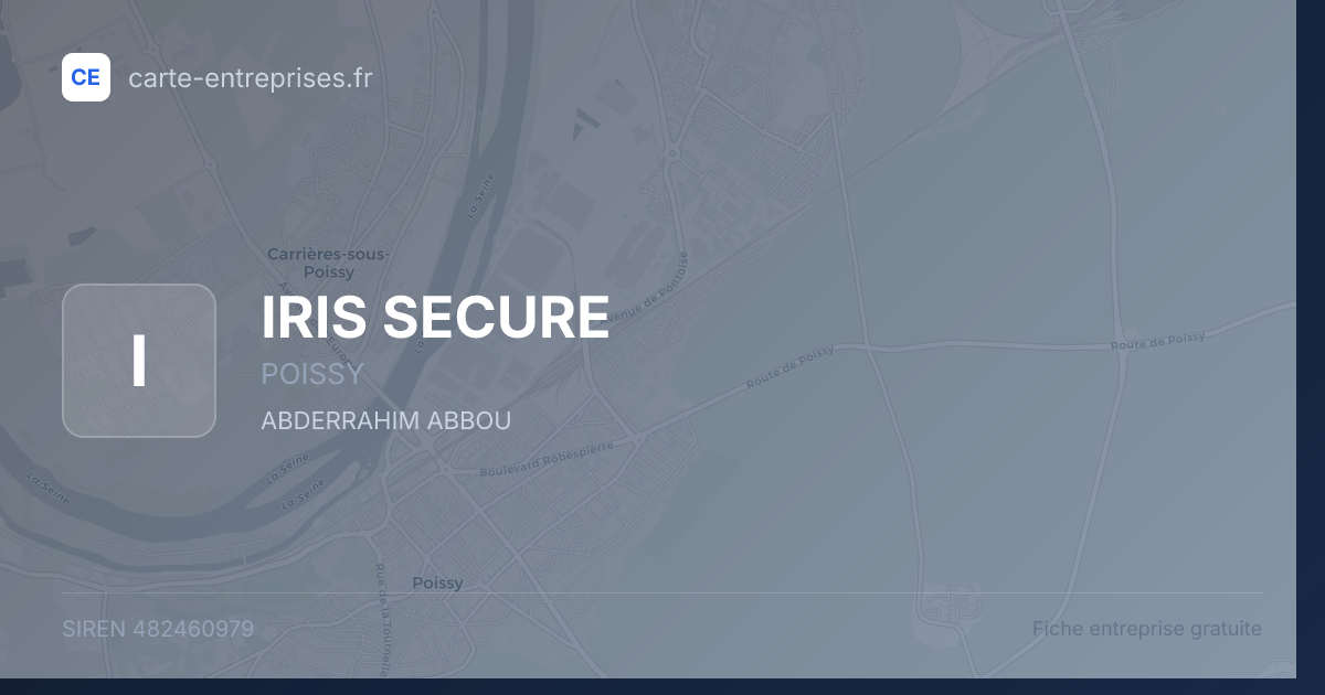 IRIS SECURE — 482460979 — fiche entreprise