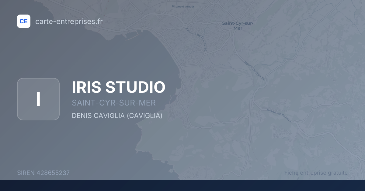 IRIS STUDIO — 428655237 — fiche entreprise