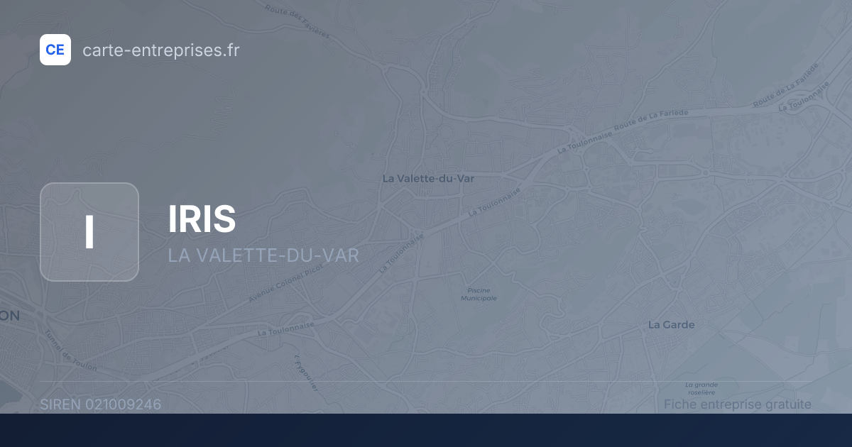 IRIS — 021009246 — fiche entreprise