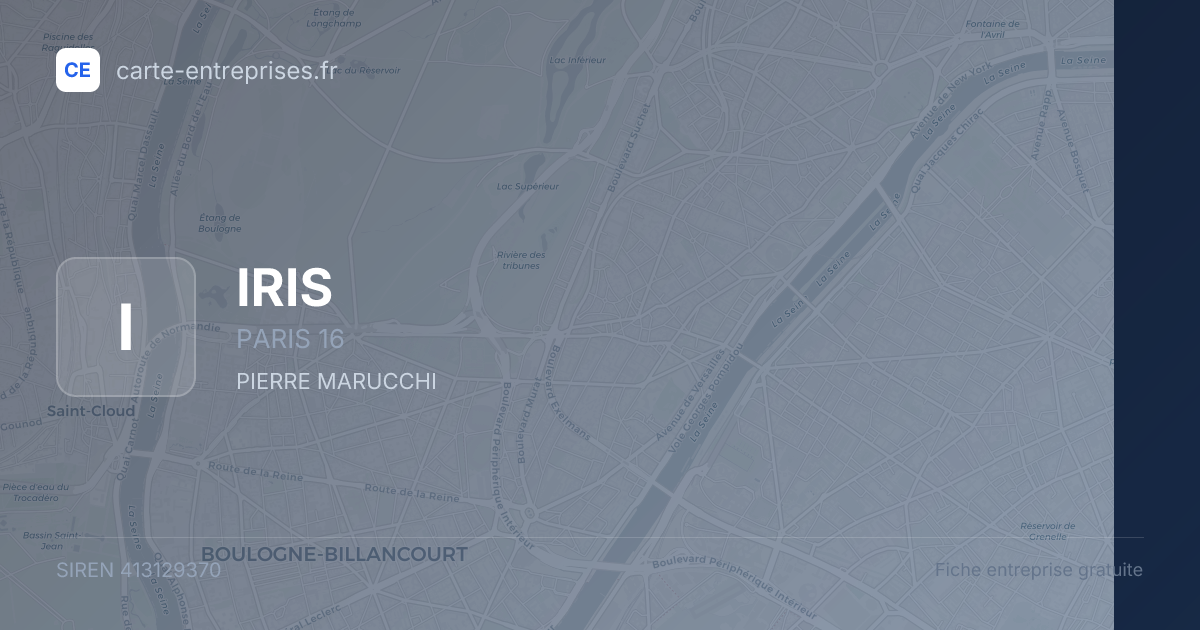 IRIS — 413129370 — fiche entreprise