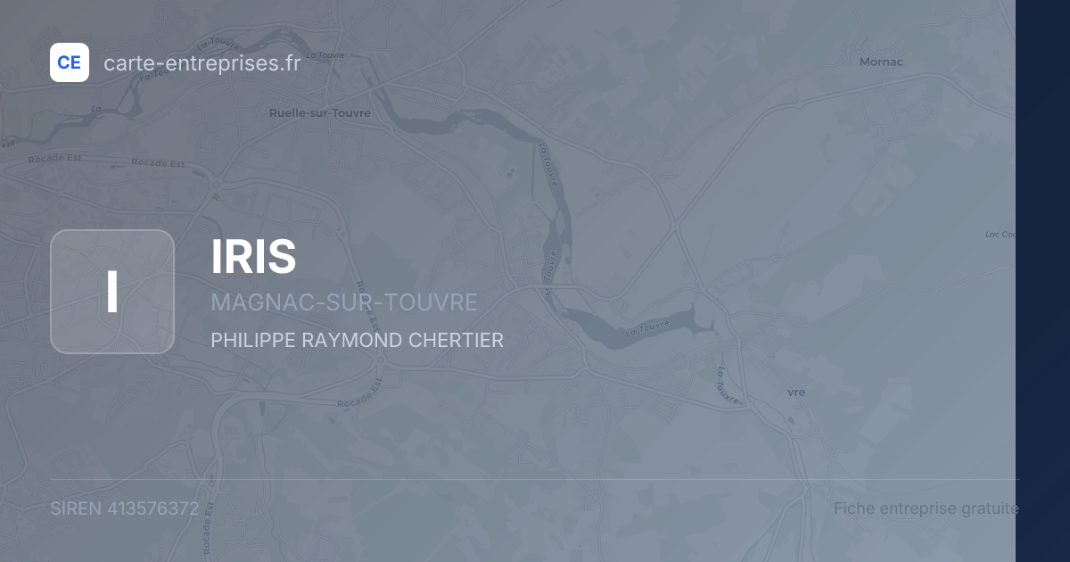 IRIS — 413576372 — fiche entreprise
