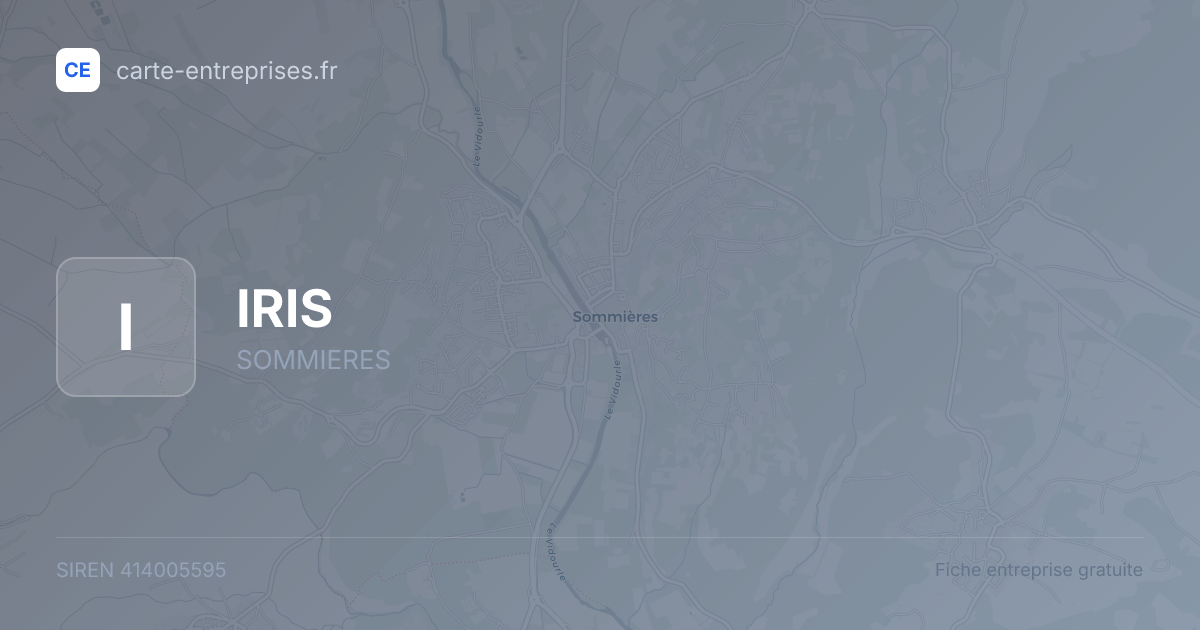 IRIS — 414005595 — fiche entreprise