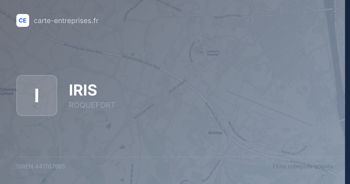IRIS — 441767985 — fiche entreprise