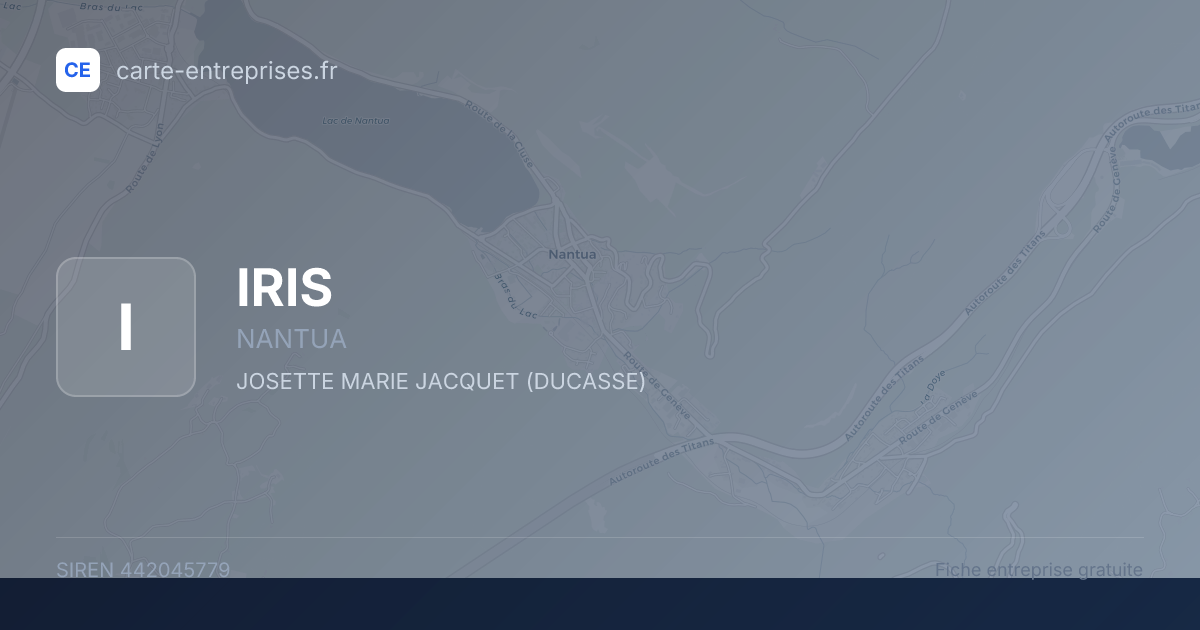 IRIS — 442045779 — fiche entreprise