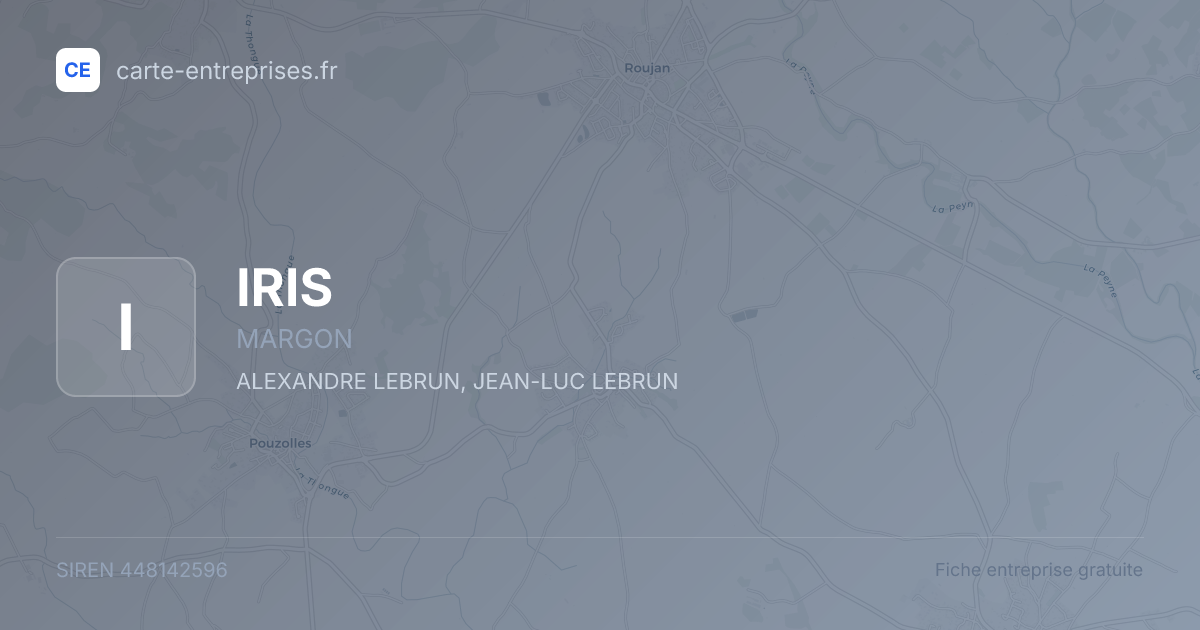 IRIS — 448142596 — fiche entreprise