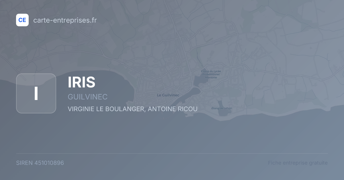 IRIS — 451010896 — fiche entreprise