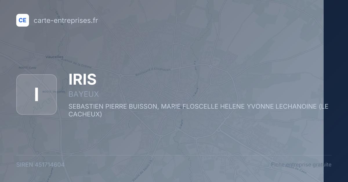IRIS — 451714604 — fiche entreprise