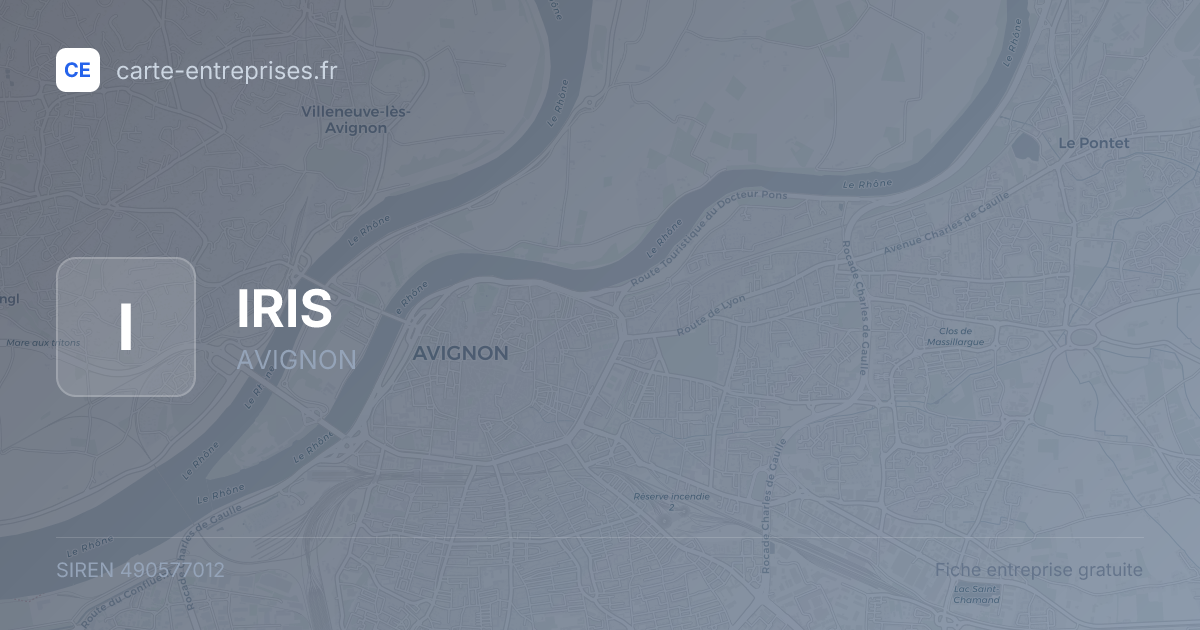 IRIS — 490577012 — fiche entreprise