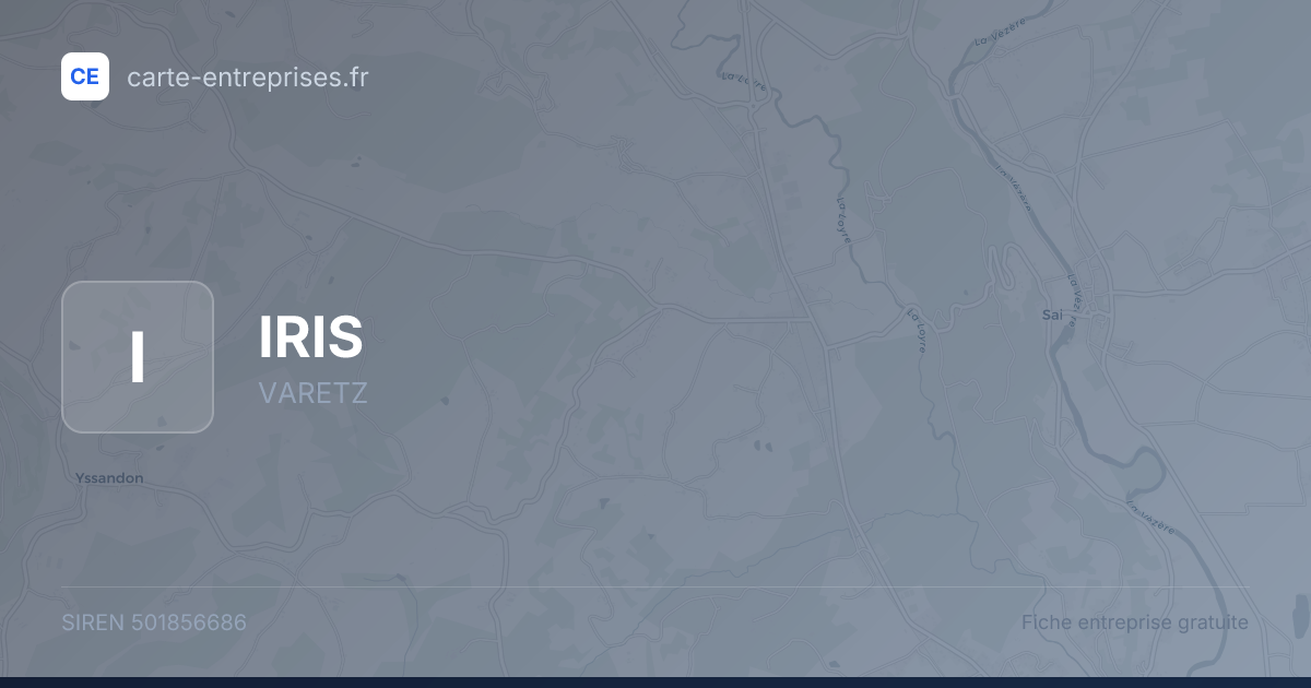 IRIS — 501856686 — fiche entreprise