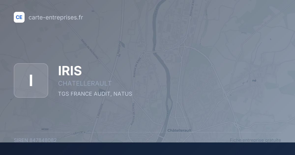 IRIS — 847848082 — fiche entreprise