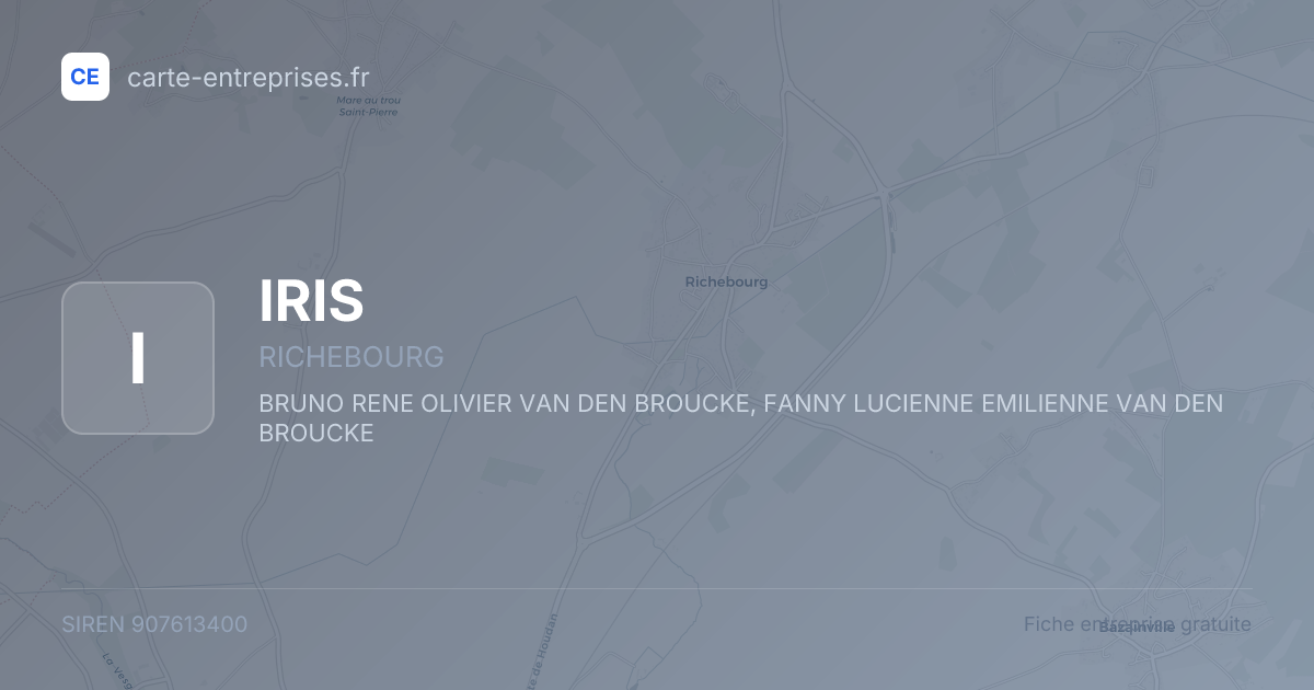 IRIS — 907613400 — fiche entreprise
