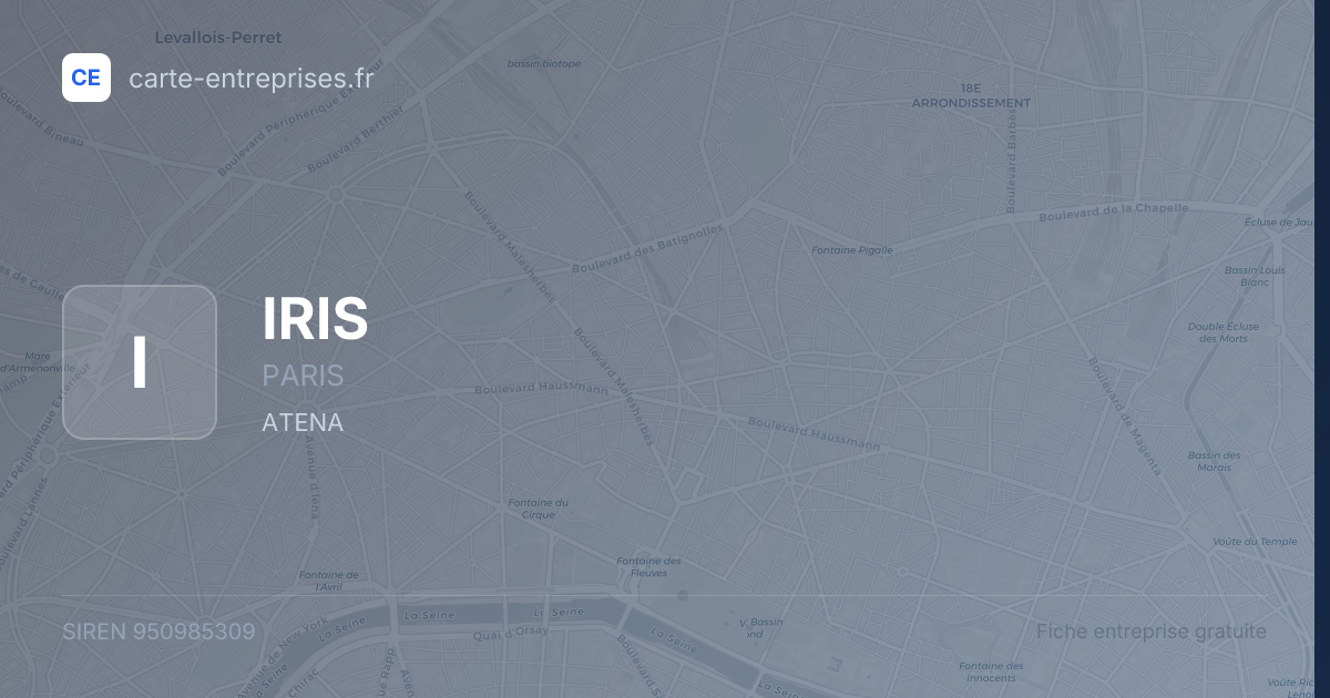 IRIS — 950985309 — fiche entreprise