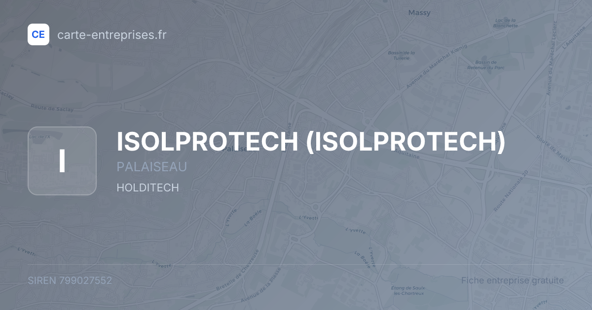 ISOLPROTECH — 799027552 — fiche entreprise
