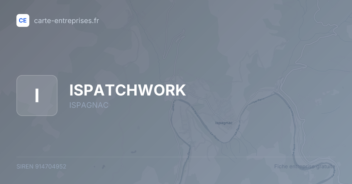ISPATCHWORK — 914704952 — fiche entreprise