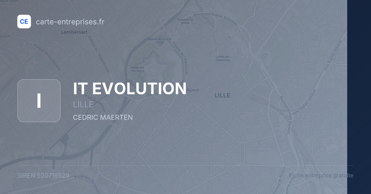 IT EVOLUTION — 520718529 — fiche entreprise