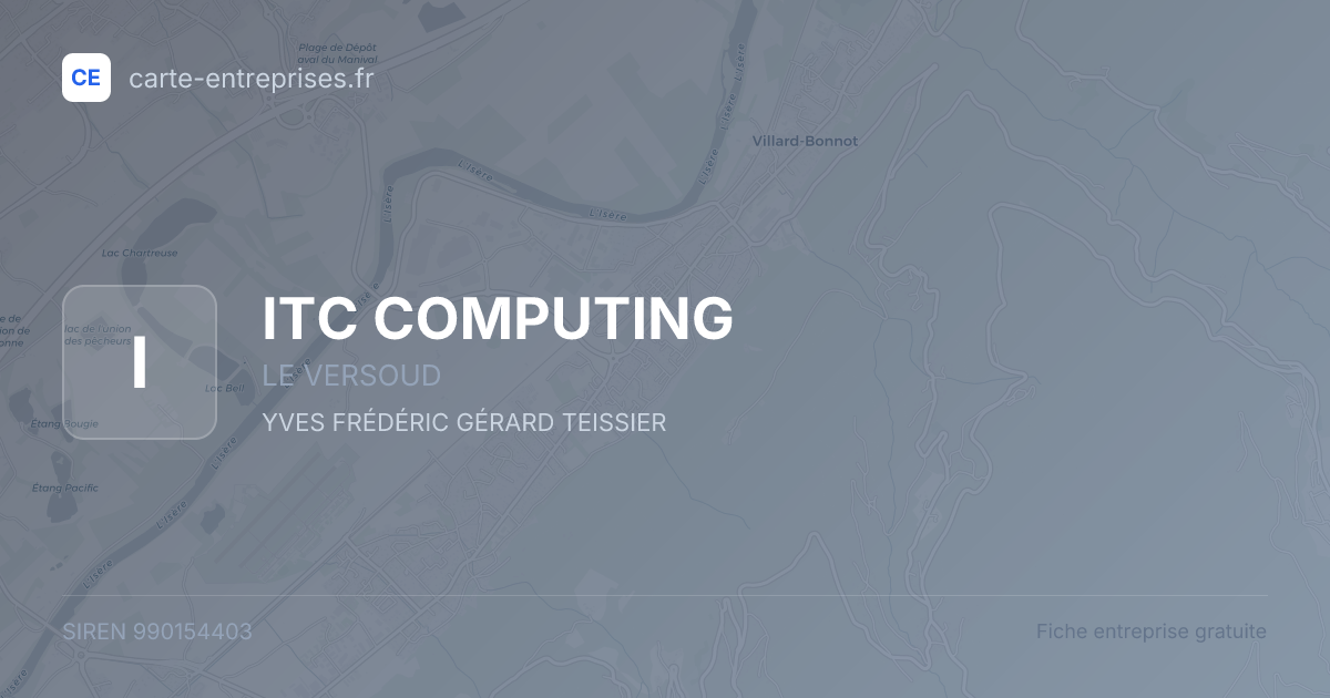 ITC COMPUTING — 990154403 — fiche entreprise