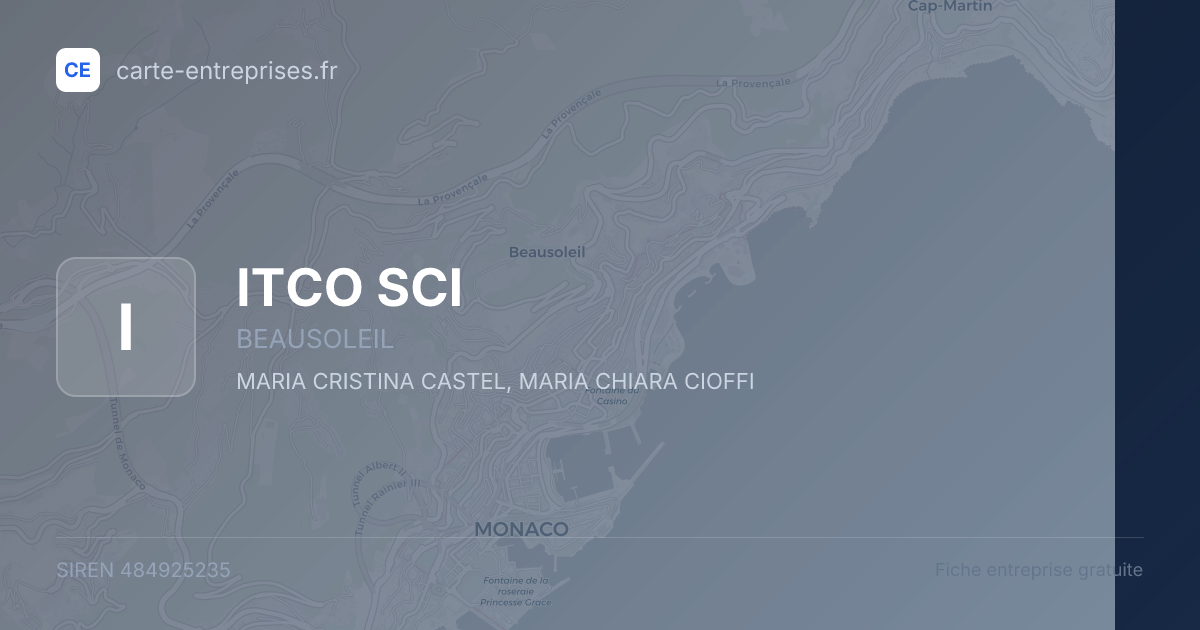 ITCO SCI — 484925235 — fiche entreprise