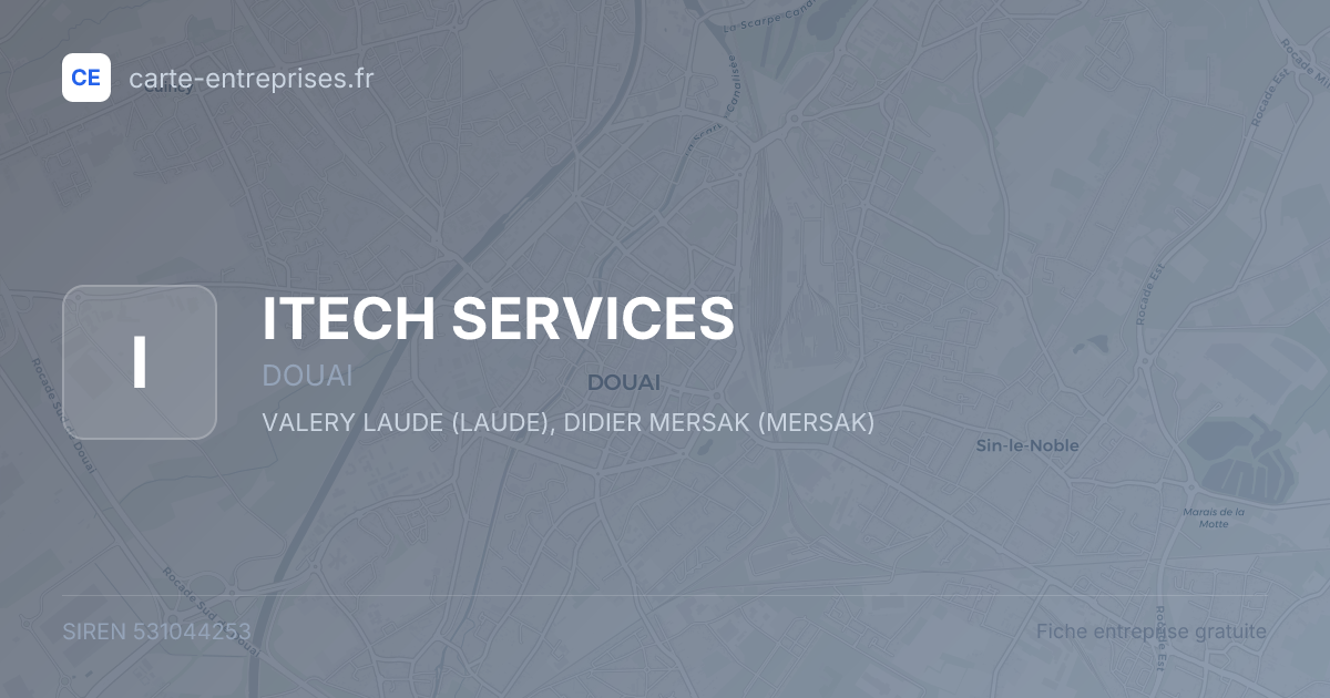 ITECH SERVICES — 531044253 — fiche entreprise