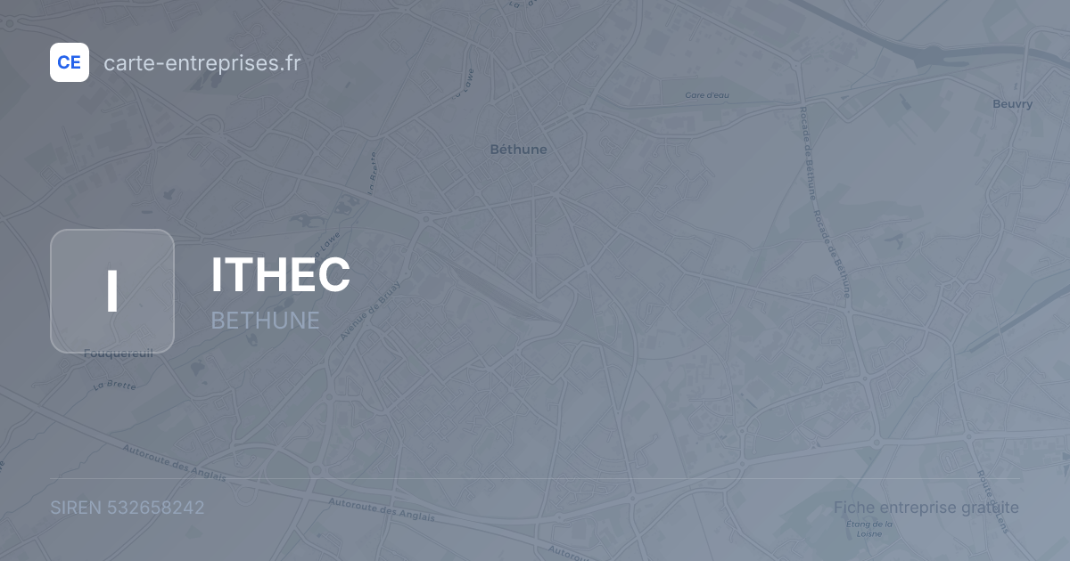 ITHEC — 532658242 — fiche entreprise