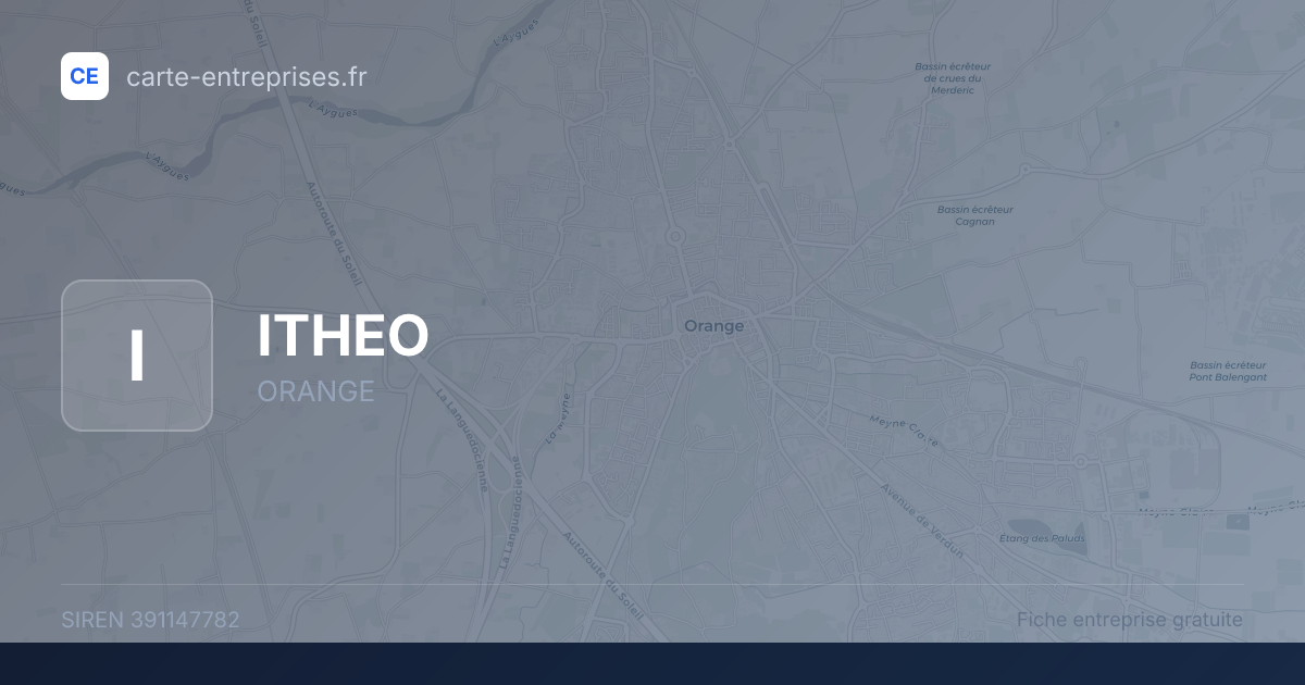 ITHEO — 391147782 — fiche entreprise