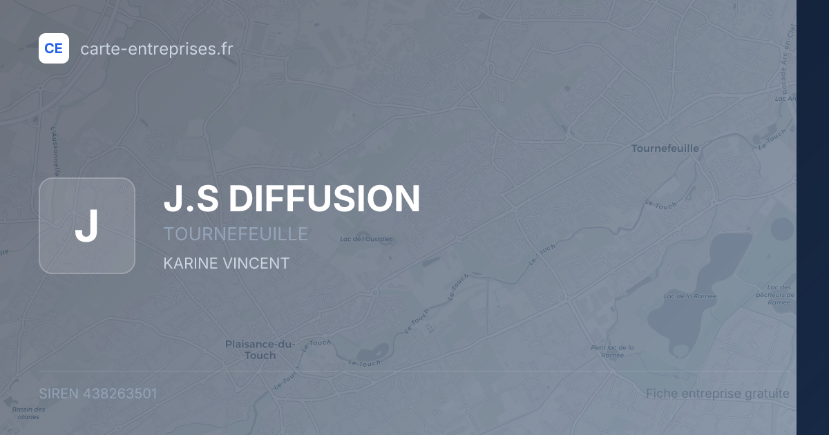 J.S DIFFUSION — 438263501 — fiche entreprise