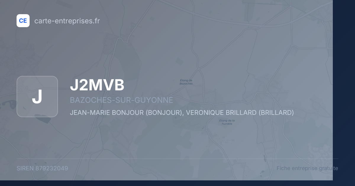 J2MVB — 879232049 — fiche entreprise