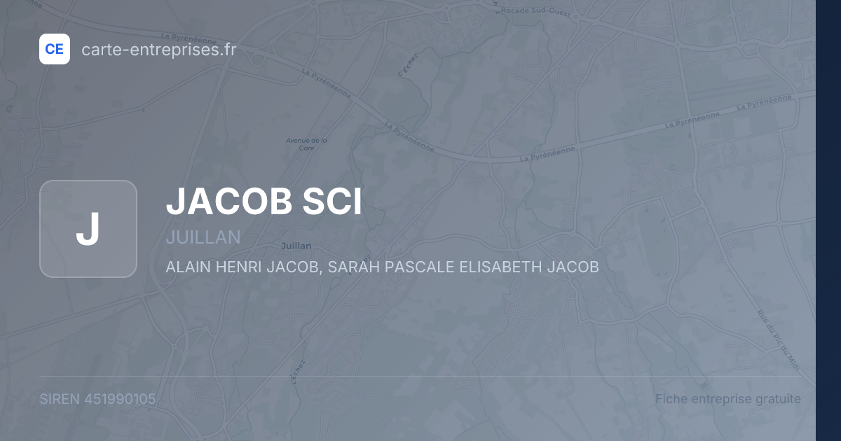 JACOB SCI — 451990105 — fiche entreprise