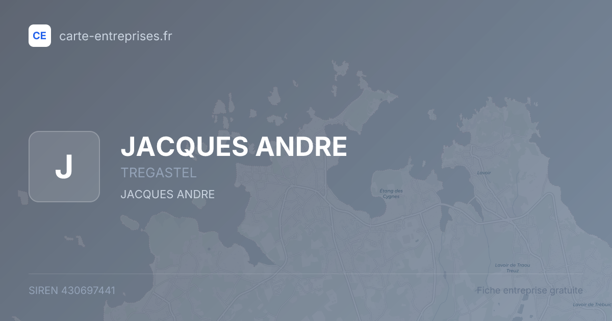 JACQUES ANDRE — 430697441 — fiche entreprise