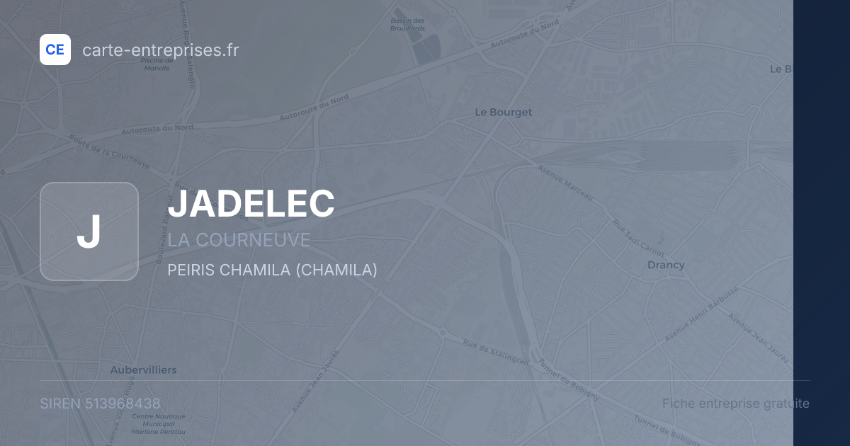 JADELEC — 513968438 — fiche entreprise