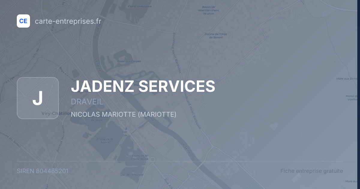 JADENZ SERVICES — 804465201 — fiche entreprise