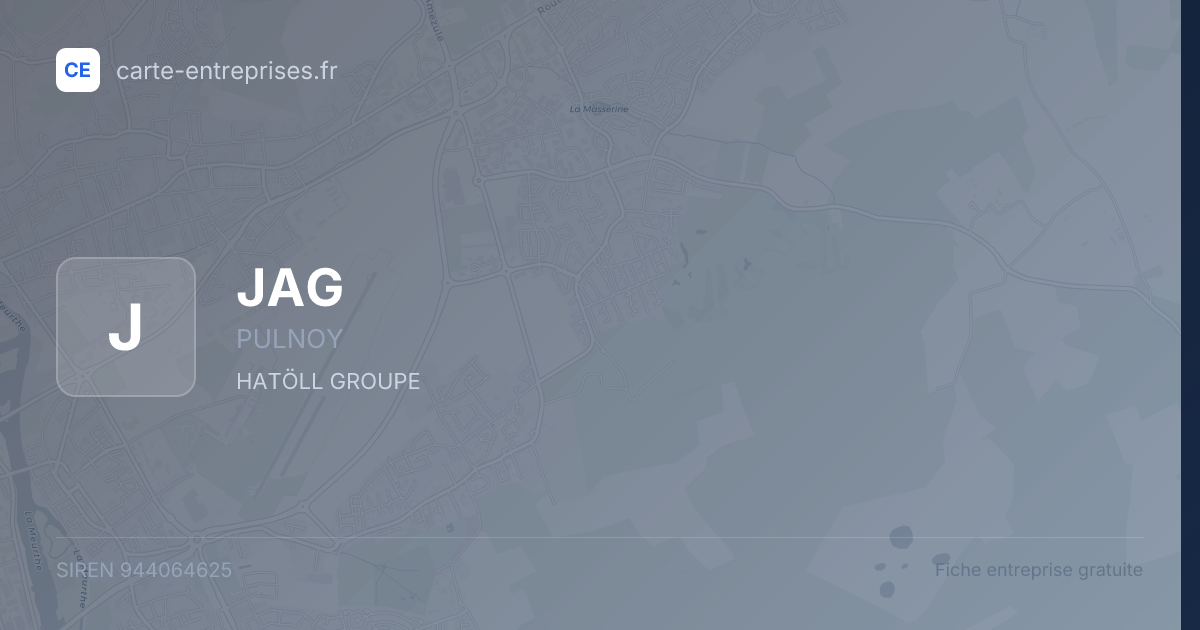 JAG — 944064625 — fiche entreprise