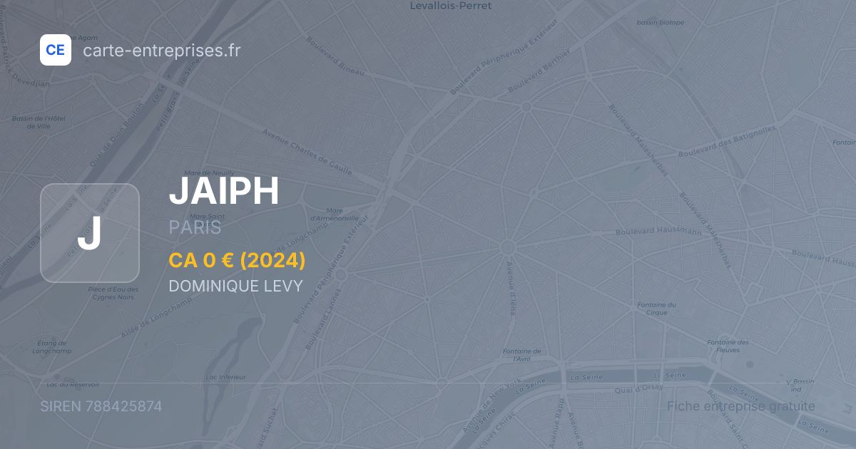JAIPH — 788425874 — fiche entreprise