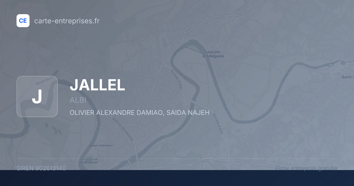 JALLEL — 902613140 — fiche entreprise