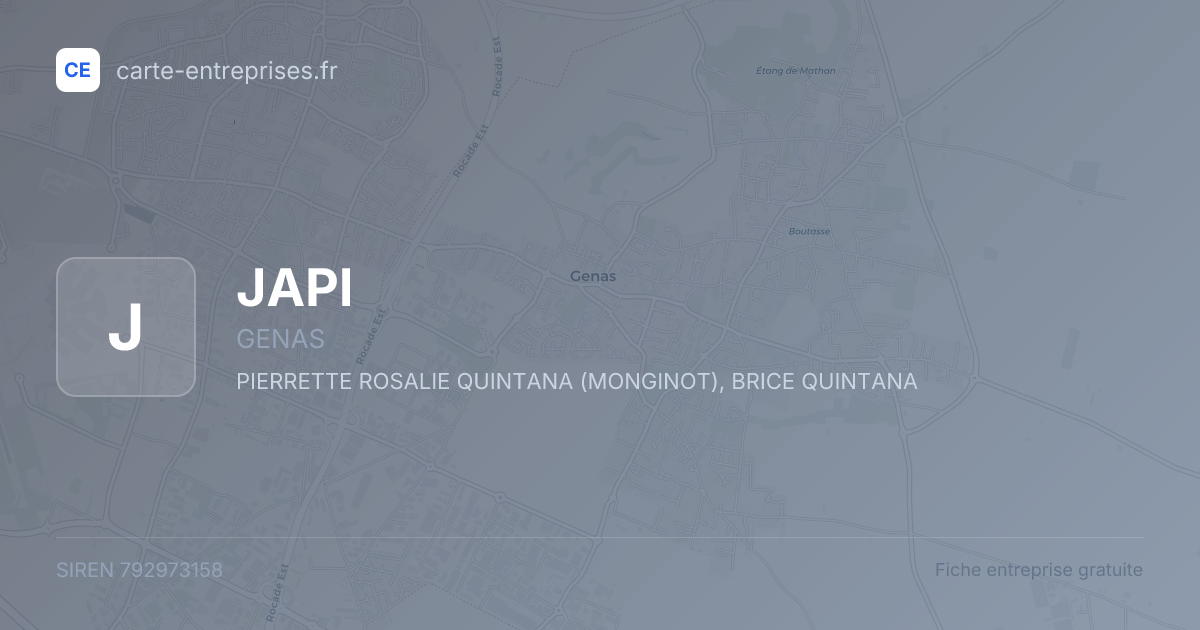 JAPI — 792973158 — fiche entreprise