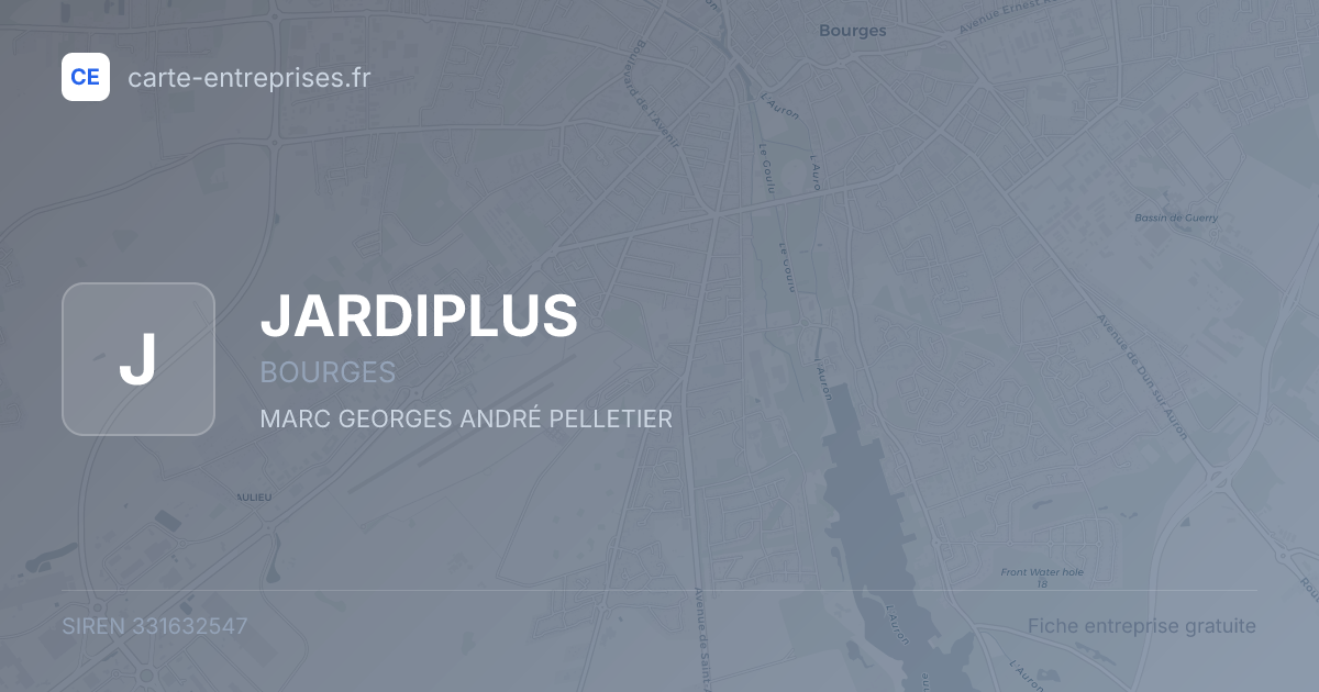 JARDIPLUS — 331632547 — fiche entreprise