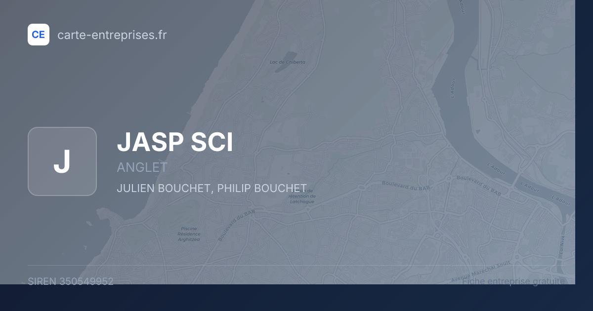 JASP SCI — 350549952 — fiche entreprise