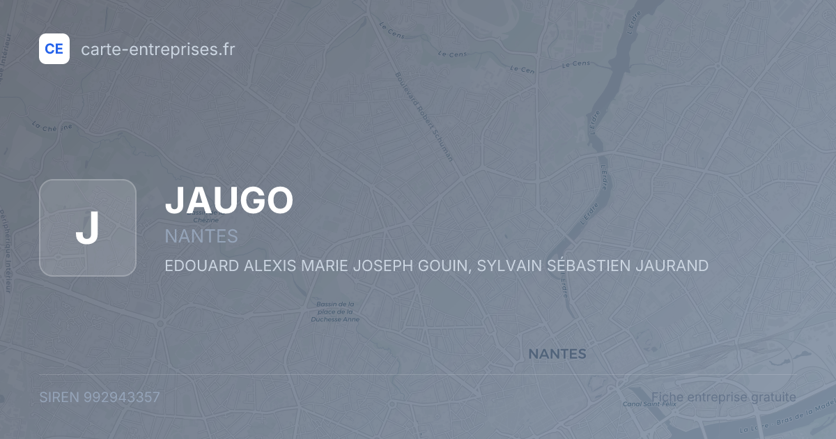 JAUGO — 992943357 — fiche entreprise